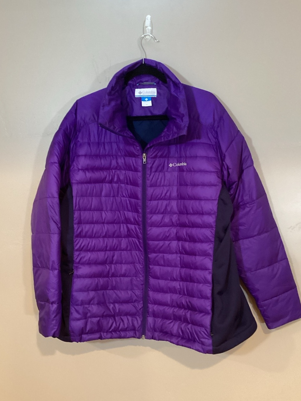 Columbia Women's Purple Quilted Packable Puffer Jacket